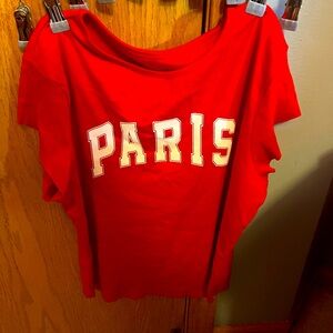 paris crop top